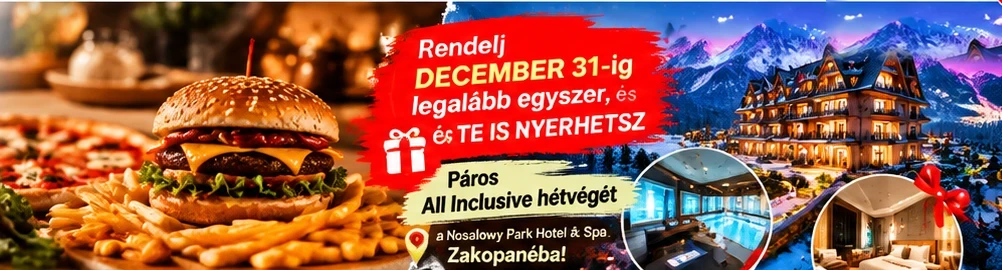 KajaMa nyereményjáték: burger és zakopanei wellnesshétvége